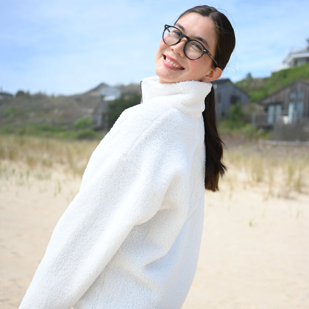 Annie Teddy Fleece Half-Zip