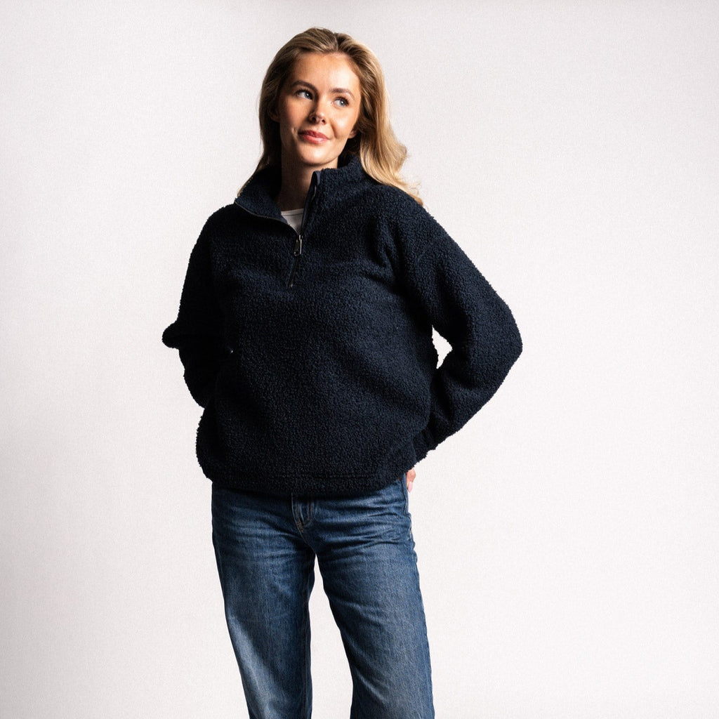 Annie Teddy Fleece Half-Zip