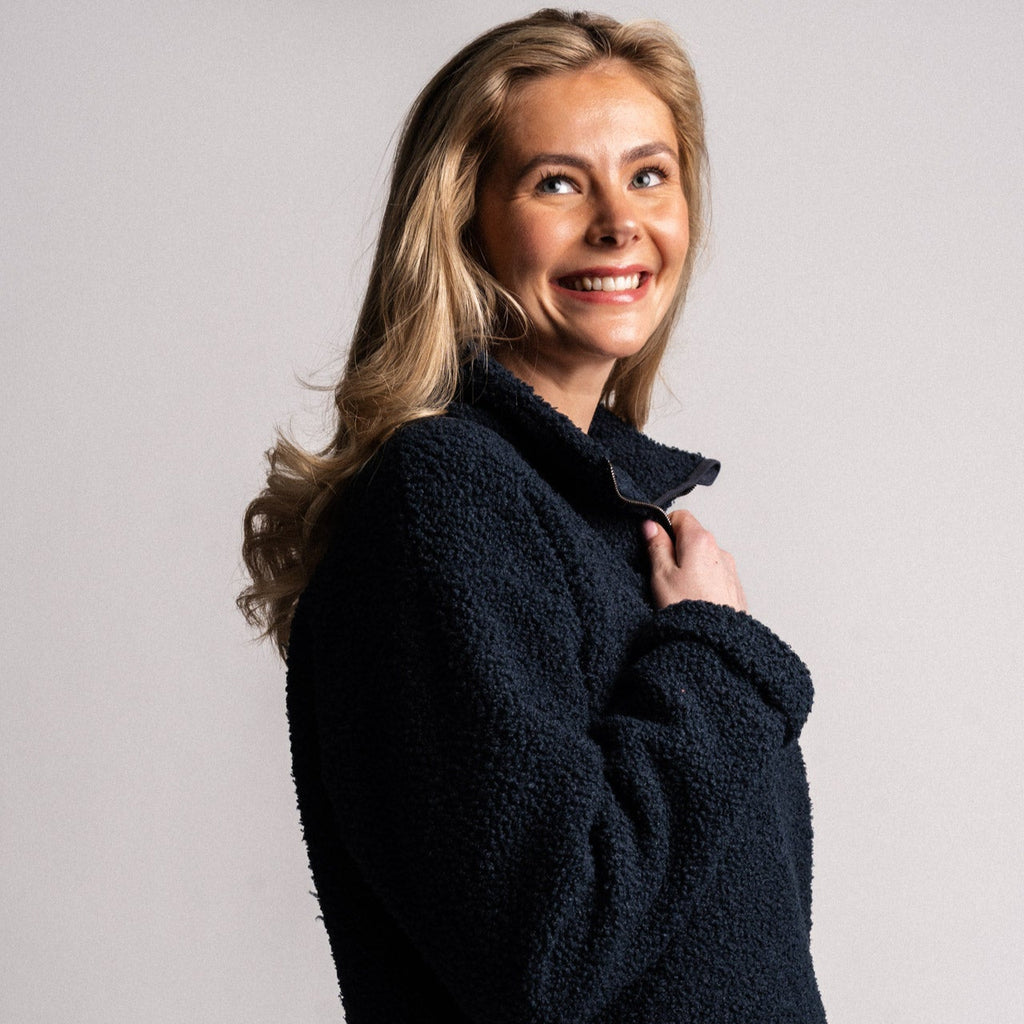 Annie Teddy Fleece Half-Zip