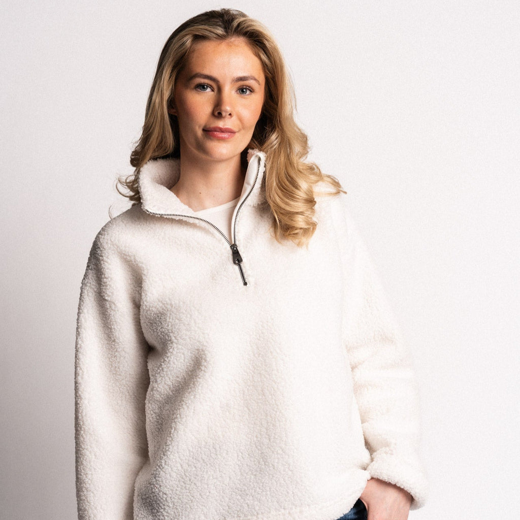 Annie Teddy Fleece Half-Zip
