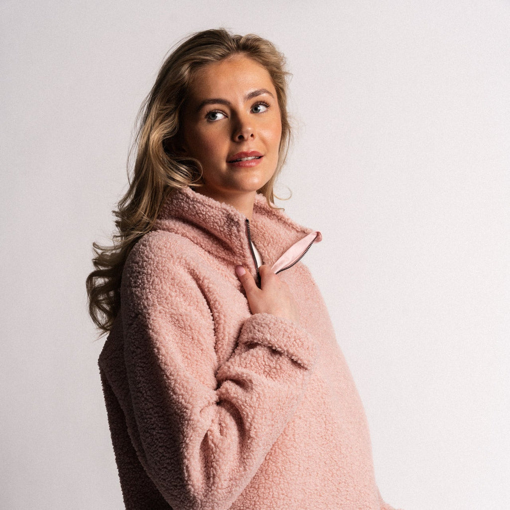 Annie Teddy Fleece Half-Zip