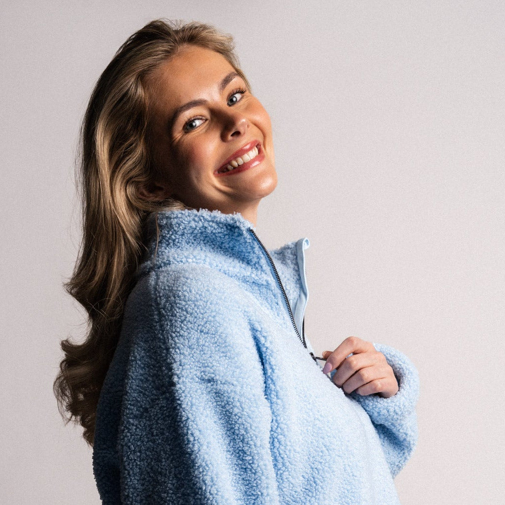 Annie Teddy Fleece Half-Zip